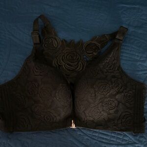 Elegant Black Lace Bra